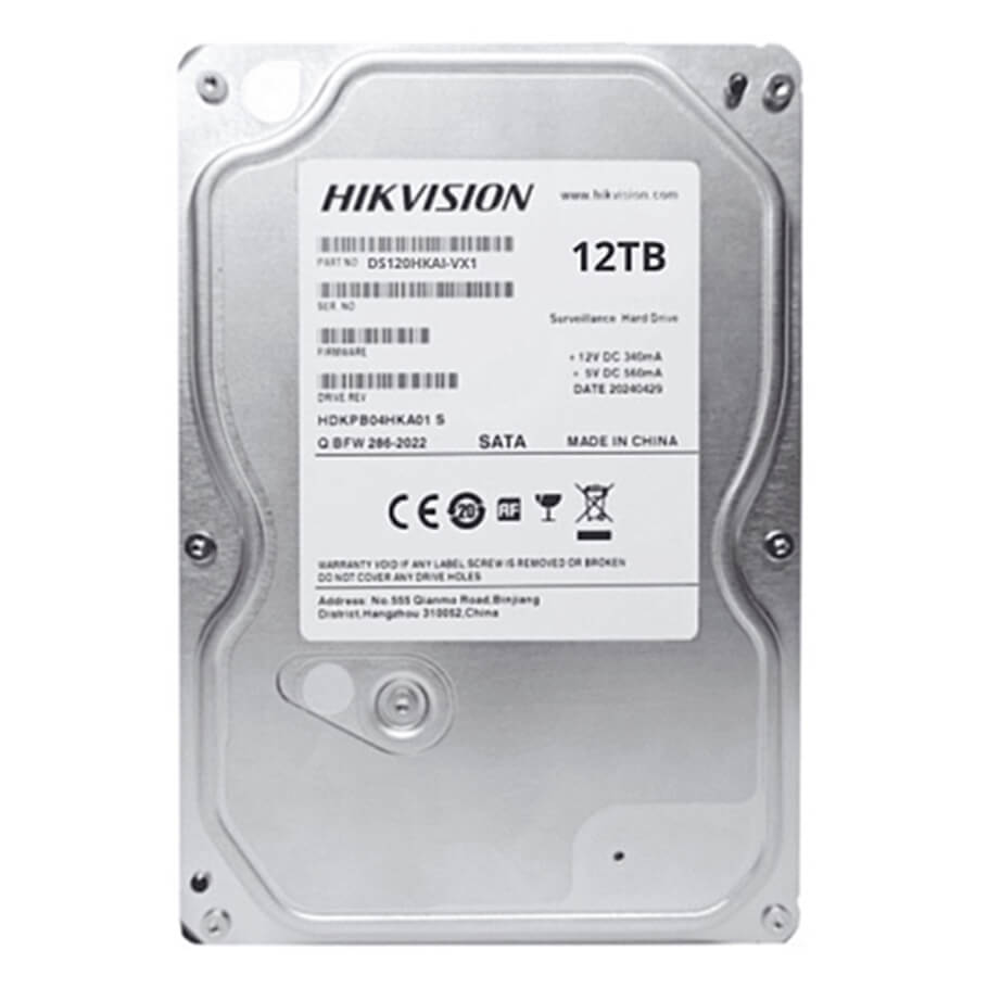 Ổ cứng giám sát 12TB HIKVISION DS120HKAI-VX1